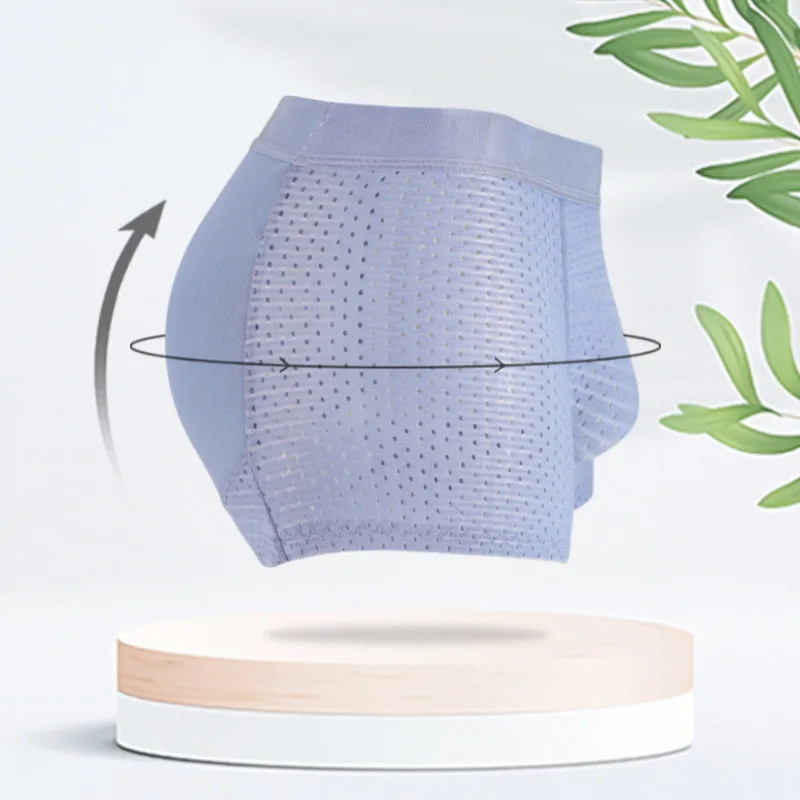 Butt Lifter Men Slimming Underwear Body Shaper Big Hips Padded Buttocks Panties Men Padded Briefs