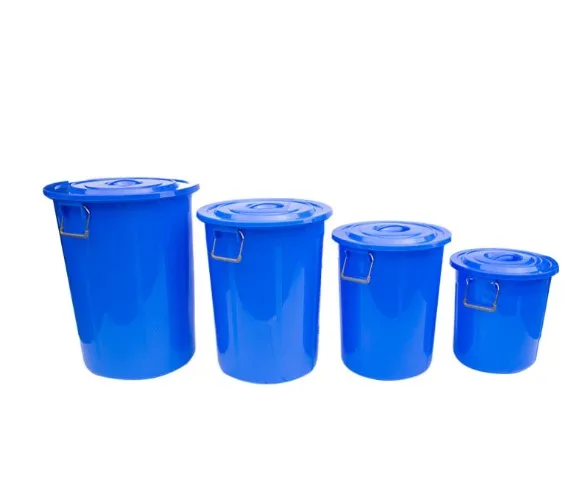 200 liter 200L large size food grade PP plastic water bucket with lid and handle