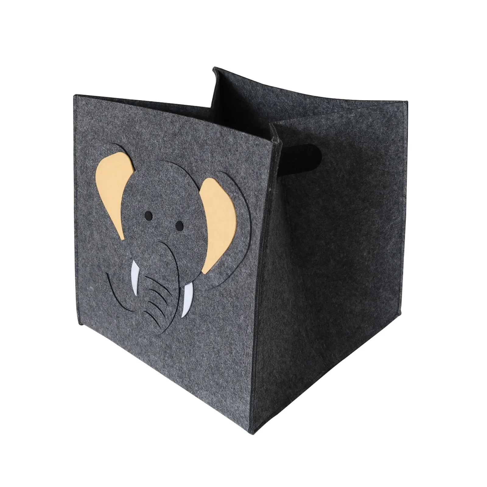 
Войлочные корзины для хранения для модной домашней обстановки, Детская игрушечная коробка, Индивидуальный размер и цвет 