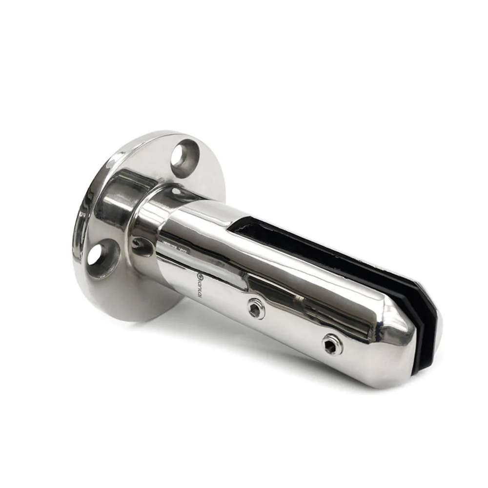 Glass Railing Fittings Round Reliable Stainless Steel Spigots Post for Glass Balustrade
