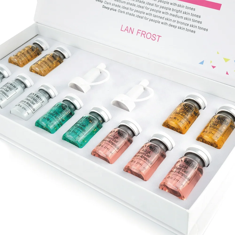 Wholesale ODORYLAN LAN FROST Gold Serum Treatment Kit Meso bb booster starter bb meso white skin booster
