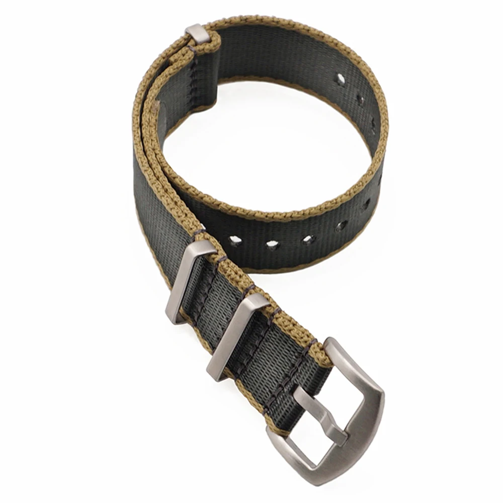 20 мм/22 мм/армейская Спортивная ремешком Nato из нейлоновой ткани, ремешок с пряжкой и ремешком для 007 Джеймса Бонда, ремешки для часов