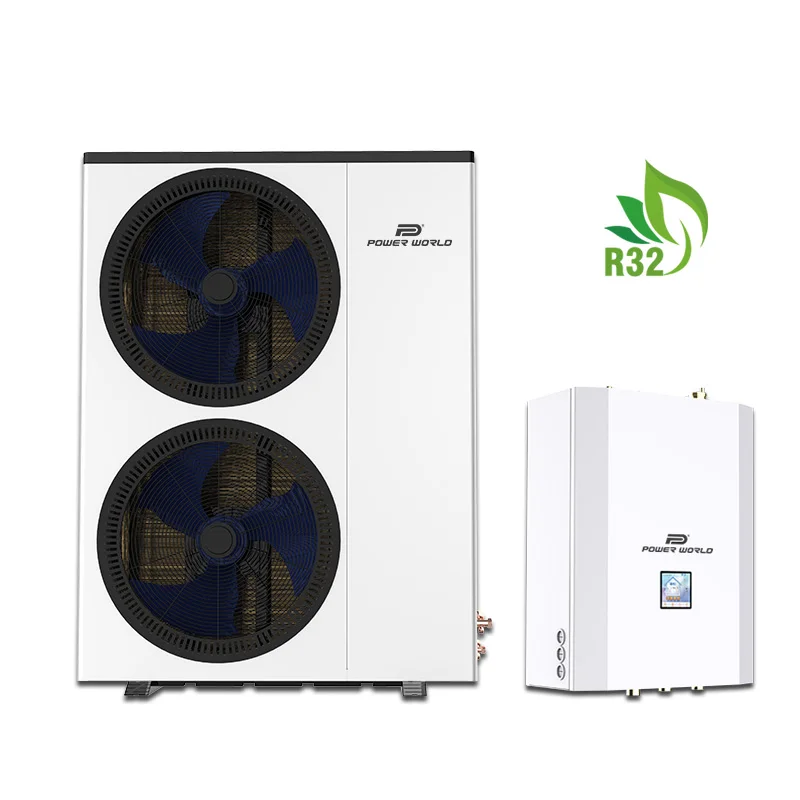 Italian popular heat pumps EVI inverter split solar water heater system guangzhou air split heat pumps