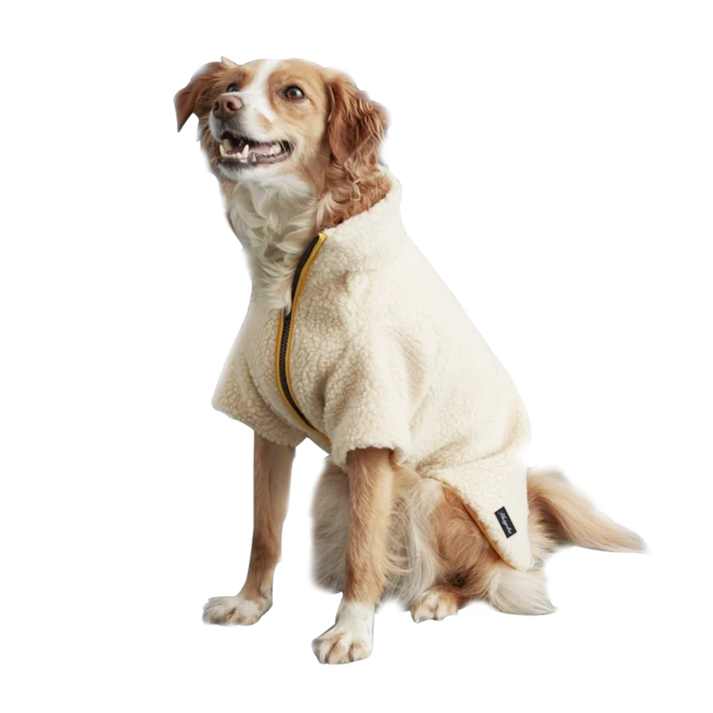 Winter Collection Outfits Pullover Warm Sherpa Dog Apparel Coat Luxury Quality Wear Pet Clothes Winter Dog Jacket