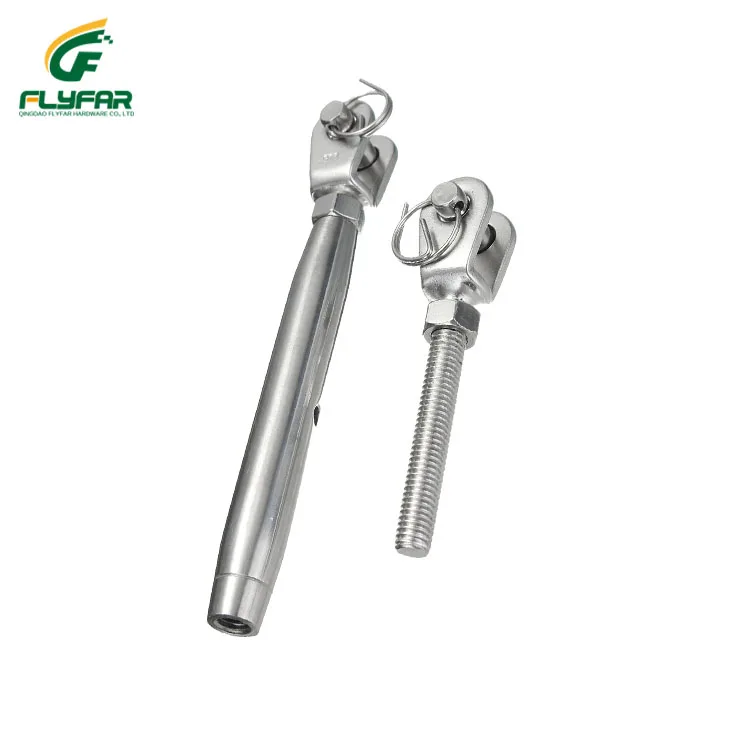 Зажим RopeTurnbuckle из нержавеющей стали 316 с вилкой и зажимным