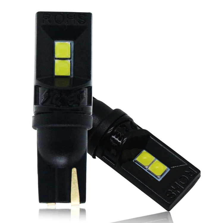 Новинка автомобильная светодиодная фара T10 разъем 3030 4SMD высокая яркость широкий свет декодирование освещения номерного знака