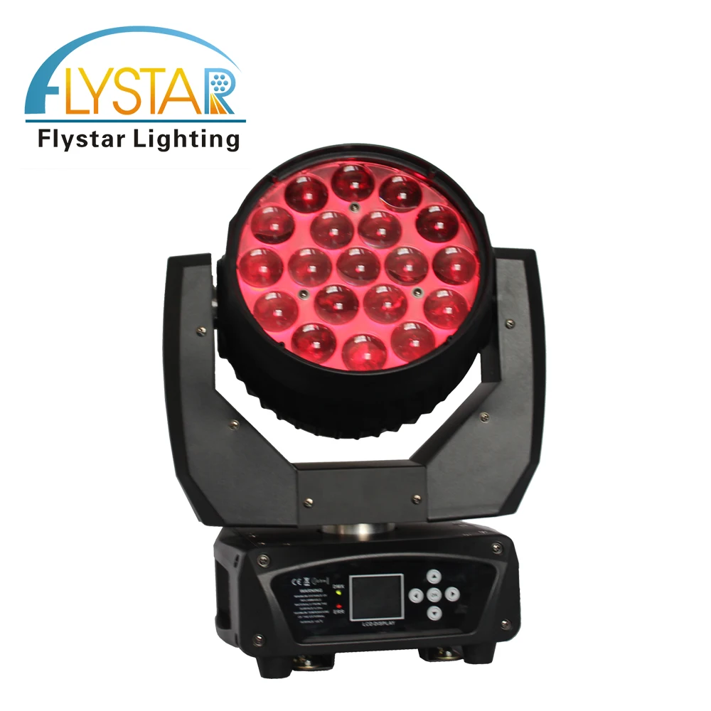 Pro light Mac Aura 19 шт. 15 Вт RGBW LED Wash Beam Zoom движущаяся