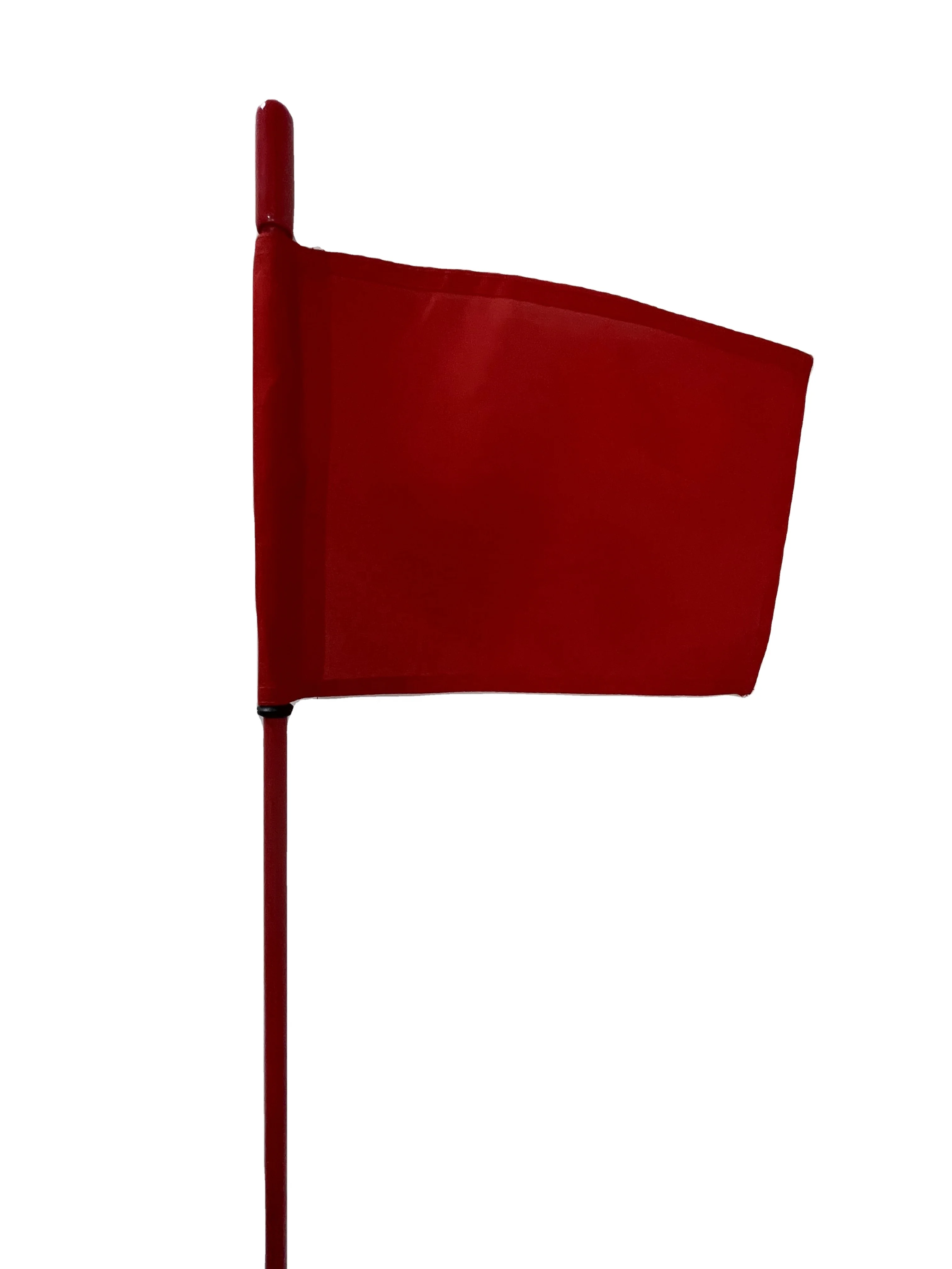 customized color fiberglass flag pole with mental connector