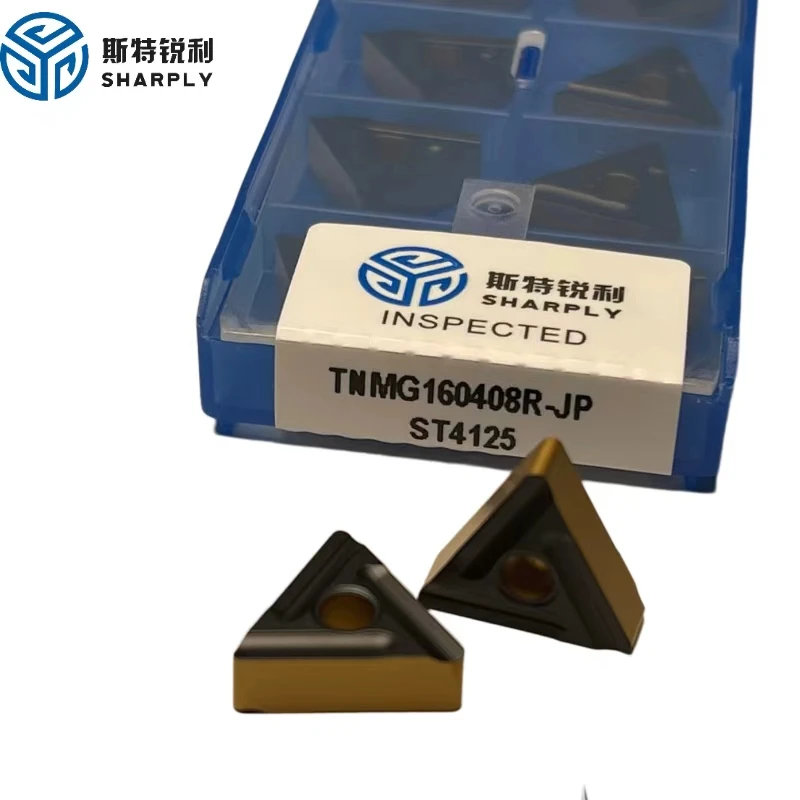 ZZST Tungsten carbide inserts TNMG160408R cnc carbide indexable inserts CNC cutting tool turning inserts TNMG