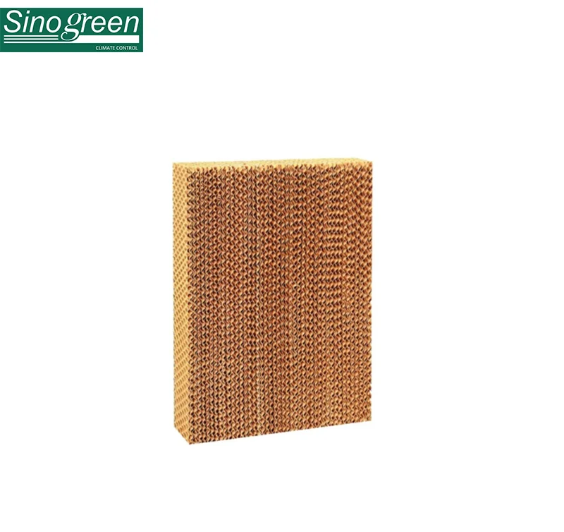 Paper Cooling Cellulose Honey Comb Water Cooler Pad For Wholesale