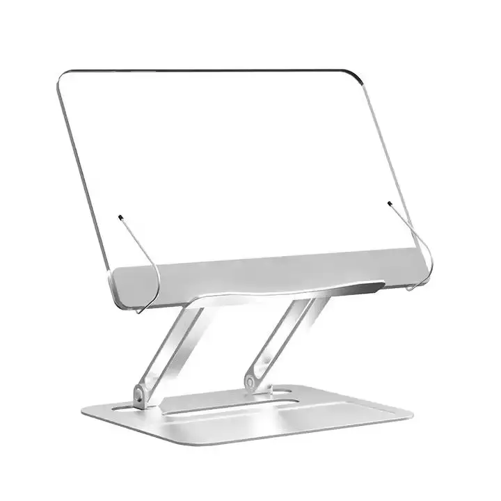 Household Reading Book Stand Plastic Book Holder 90 angle adjustable Portable Magazine Book stand Document Holder