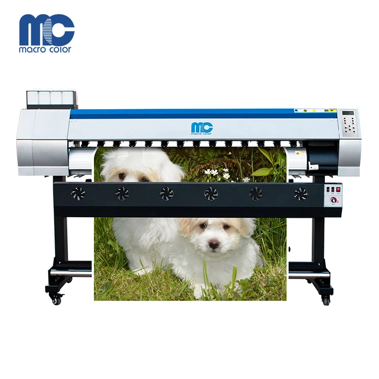 MC 1.6m 1.8m large format indoor outdoor water-based eco-solvent inkjet sublimation printer printing plotter