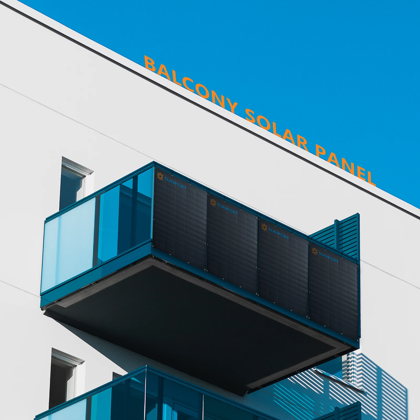 Sunport Power New Products Balcony Solar System 200W 400W 800W flexible solar module pv balcony