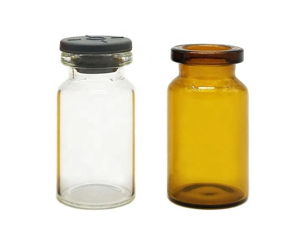 3ml pharmaceutical usp type i tubular glass vial for steriods clear medical glass vial