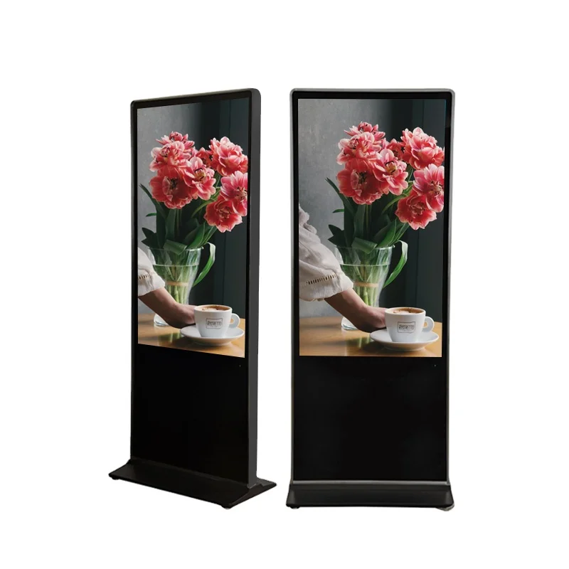 55 Inch Touch screen Electronic Kiosk Digital Signage Player Advertisement Equipment
