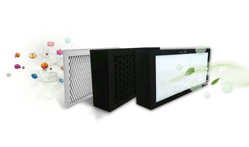 
Auto H12 filter centralized air energy recovery exchange system for buildings ventilation 