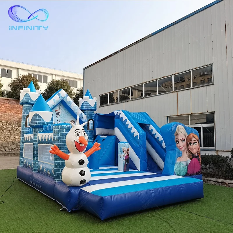Princess Castle Combo Commercial Bouncer Slide Jumper Bouncy Castle For Kids Inflatable Bouncer Slide