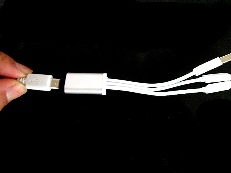 16pcs Leds portable teeth tooth whitening devices with 3 connection lines for iphone and android etc