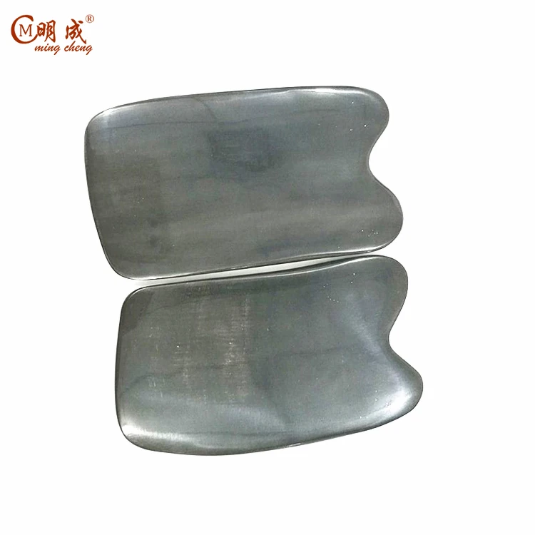 Chinese traditional acupuncture point blank buffalo horn plates,buffalo horn cow blanks guasha