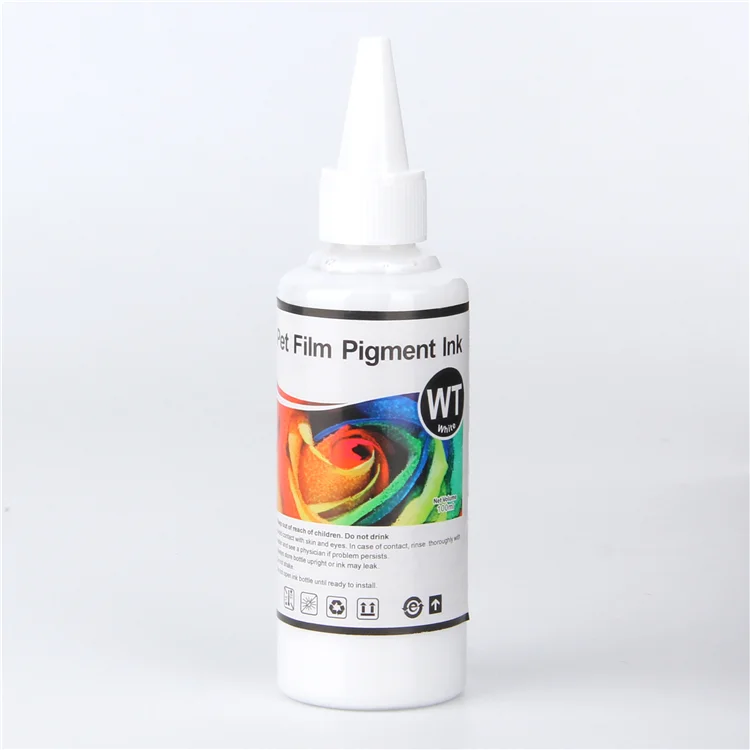 INKBANK Factory direct  dtf White ink for epson xp600 A3 A4 Film Printer heat transfer machine