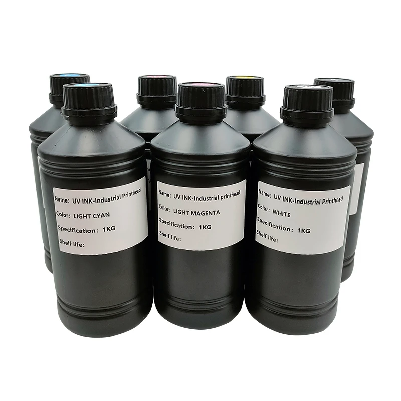 Flexible Hard UV Ink for Ricoh Gen4 Gen5 G6 G5I for Konica KM512 1024 1024i 1024A 30pl for Seiko 1020 508 for Toshiba CE4 CE5