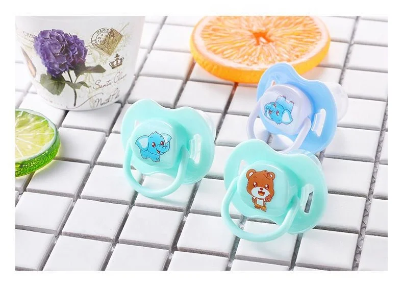 Wholesale infants Soft Teething Soother Silicone Baby  funny Pacifier