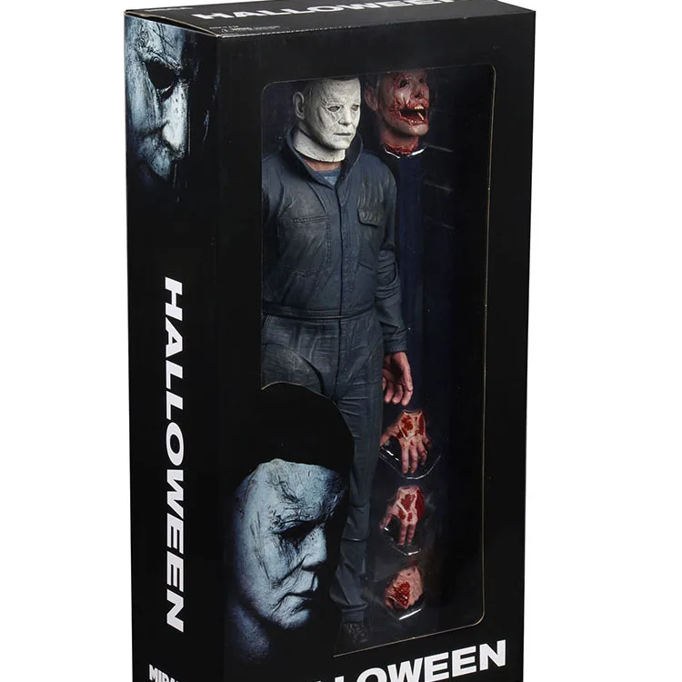 NECA 60688 Halloween 2018 Michael Myers 18 дюймов возвращается в 1/4 Масштаб фигурки