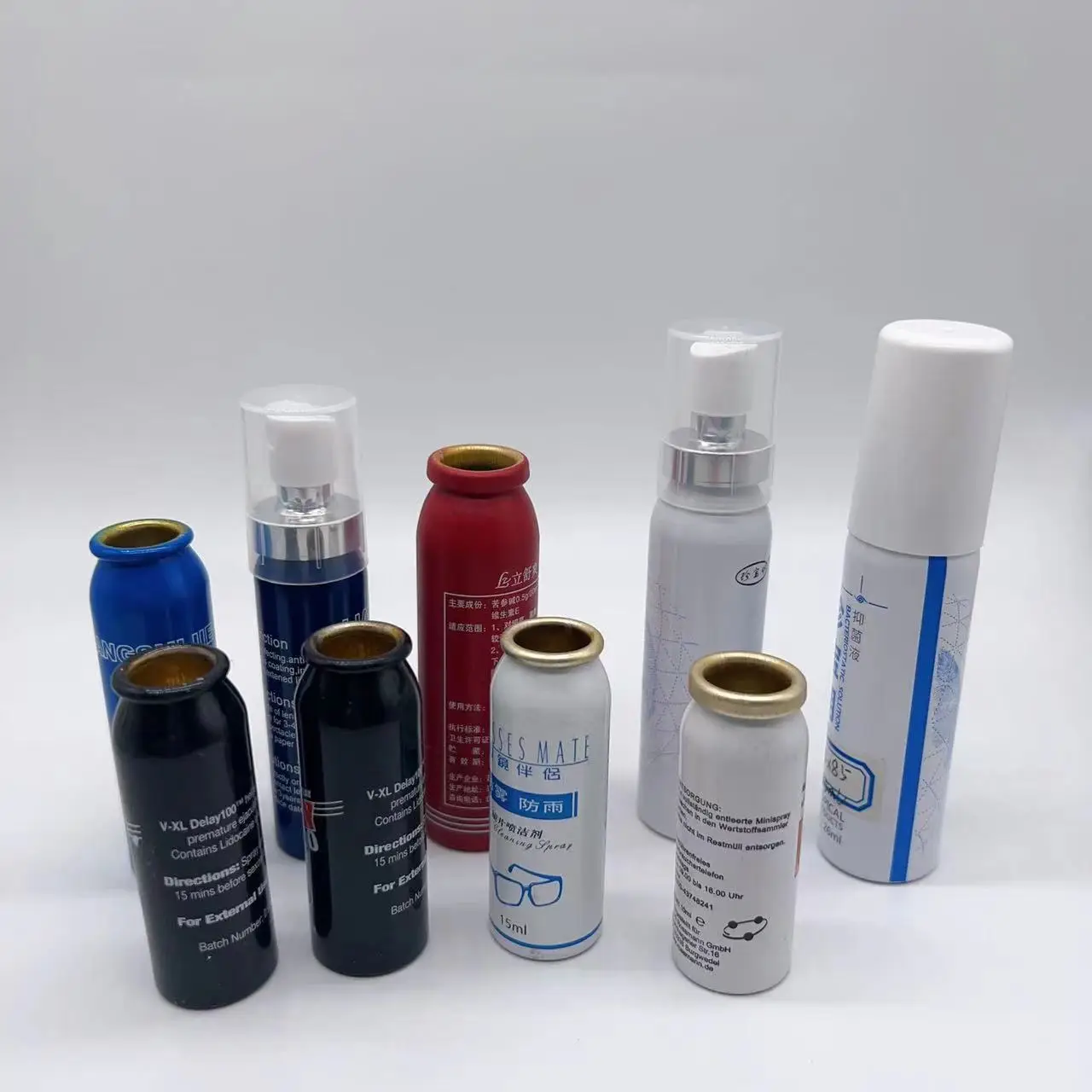 Wholesale Compressed Gas Pepper Spray  silver aerosol can aerosol can for deodorant