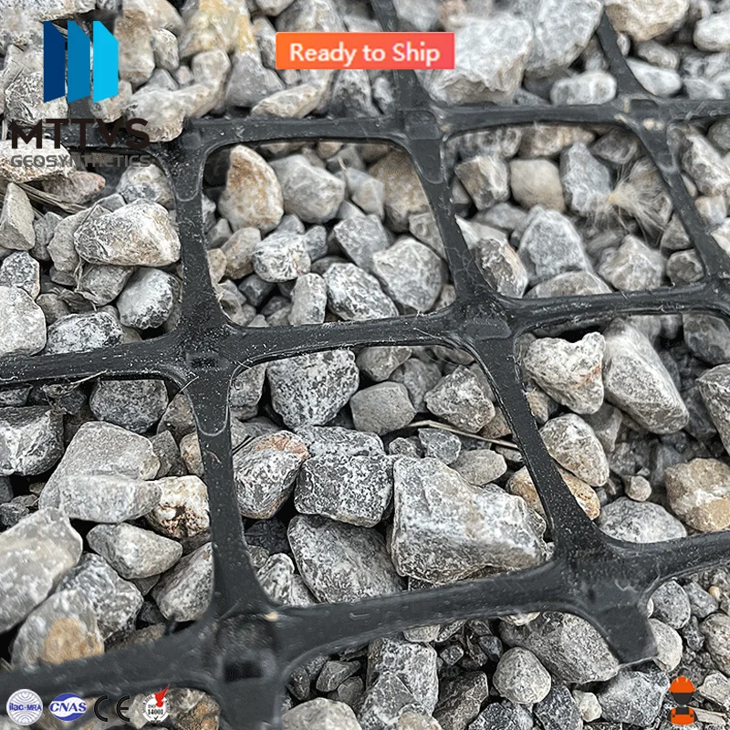 Geogrid plastic mesh 80t reinforcement,geogrid manufacture from China,PP two way geogrid