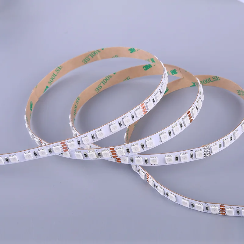 Заводская цена оптовая продажа dc12 24 В световая лента 4 в 1 rgbw 12 мм светодиодная для домашнего декора
