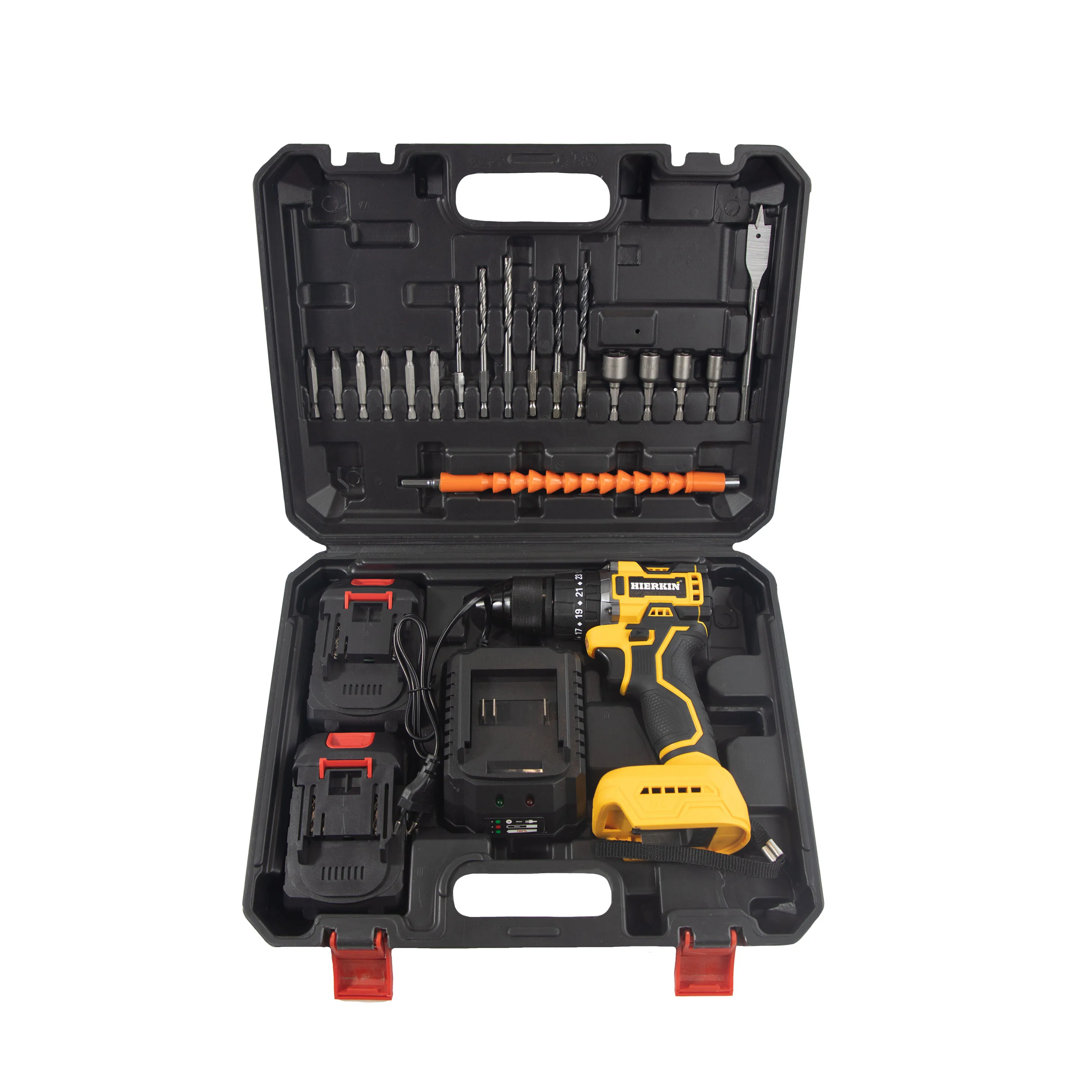 HIERKIN High Quality Hammer Drill Cordless Cordless Power Tool Set Taladros Inalambricos Motor Electric Machine Cordless Drill