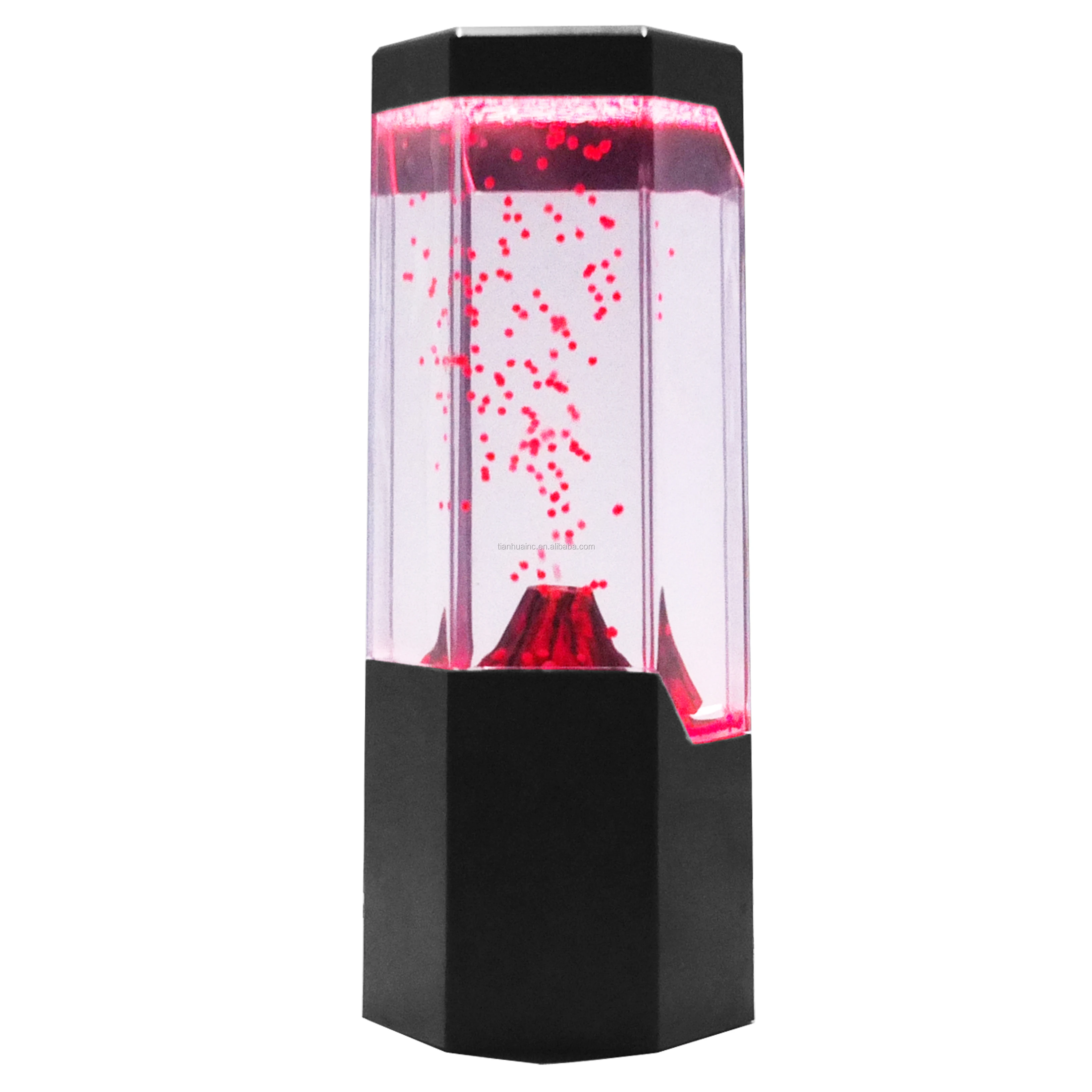 Table Lamp Manufacturer LED rgb Volcano Eruption Jellyfish Desk Lamp with Color Light for Home Decor