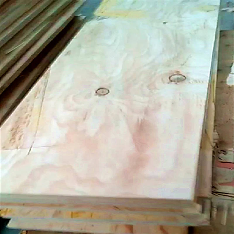 27mm thick yellow color painted full radidate pine plywood three ply construction plank