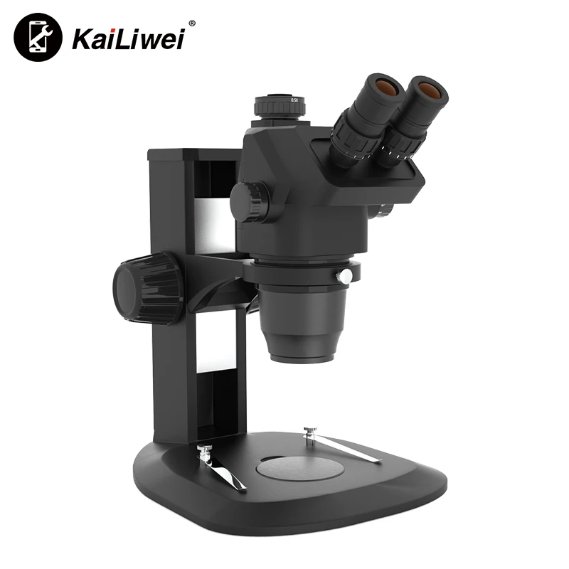 kailiwei TS-81 SZm 6745T 6.7X-45X Large Working Distance View Stereo Zoom Trinocular Microscope