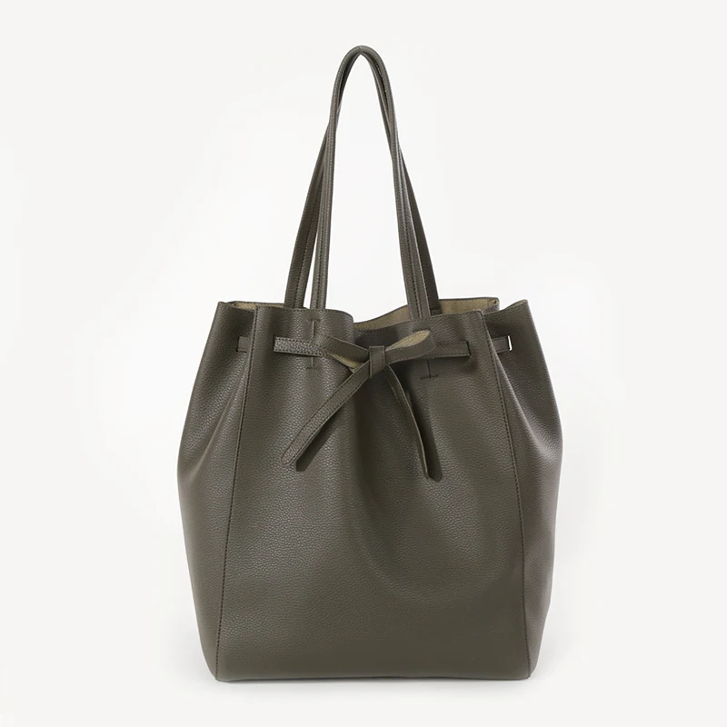 Simple Style Shopping Bags women Softness Handfeeling Designer Shoulder Handbags for ladies