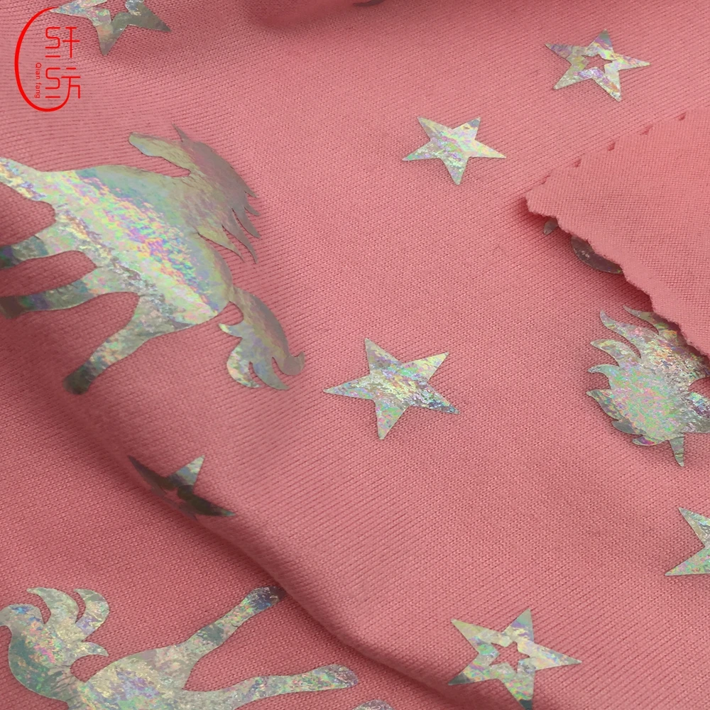 Whole sell DTY micro fiber polyester spandex metallic spandex fabric two-side brushed super soft for Garment wear girtl dress