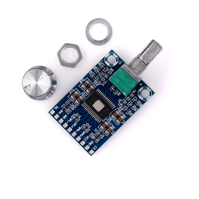 #711 Dual channel audio power amplifier TPA3116D2 Ultra-thin double Power module DC12V24V digital Class D amplifier board 100W