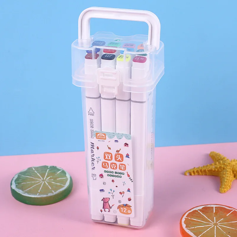Best Price Brush Tip Marker Sketch Color Sketching Non Toxic Ink Dual Maker Pen Marker Pen