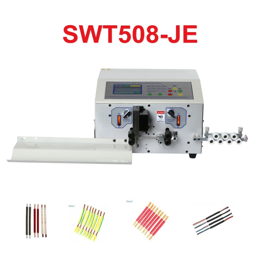 SWT508-JE2 JE2S 0 1-10mm2 AWG7-AWG28 витой приводной прибор полностью автоматическая машина для резки и зачистки компьютера автомат