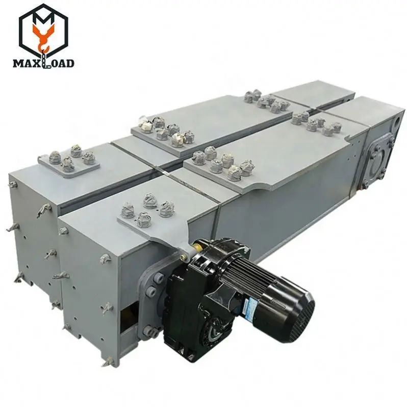 C Rail Festoon System Steel Track Cable Trolley for Crane End Beam