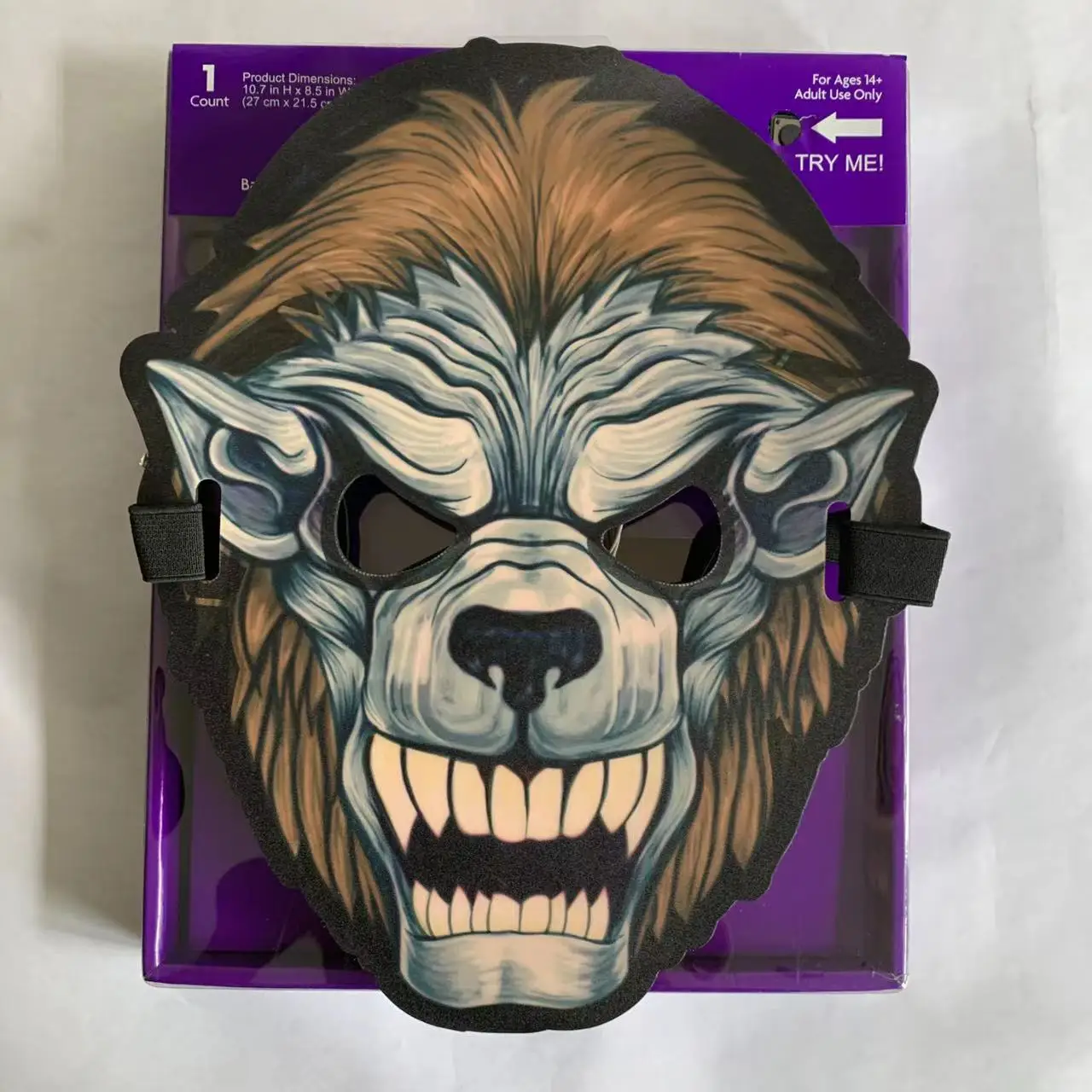 Top sellers LIGHT UP MASK For Party,Halloween, Blacklight Run,Advertisement,DJ,Club,Christmas