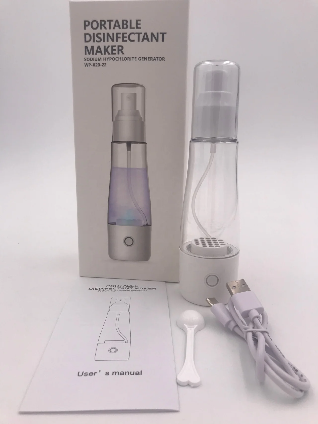 Household Disinfection Water Maker Disinfection Water Generator Machine Sprayer Sodium Hypochlorite Electrolysis Generator