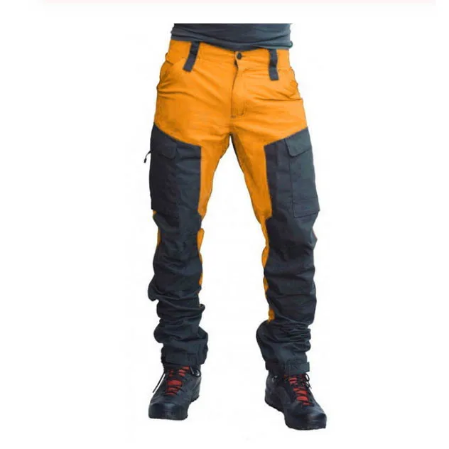 Tenue De Travail Customized Logo Work Cloths Outdoor Pant Sport Motorcycle Multi Pocket Hiking Workwear Grey Cargo Pant Men