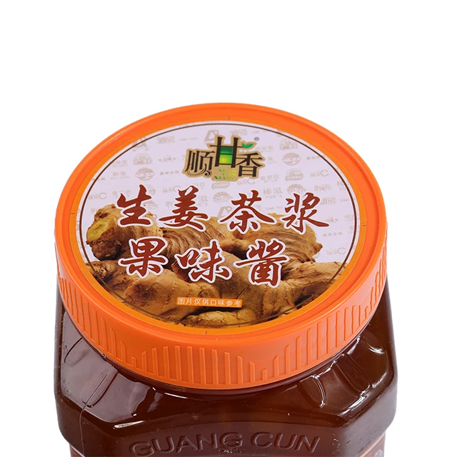 Hot drink ginger tea sauce milk tea shop special drink ginger soup pulp jam for sale