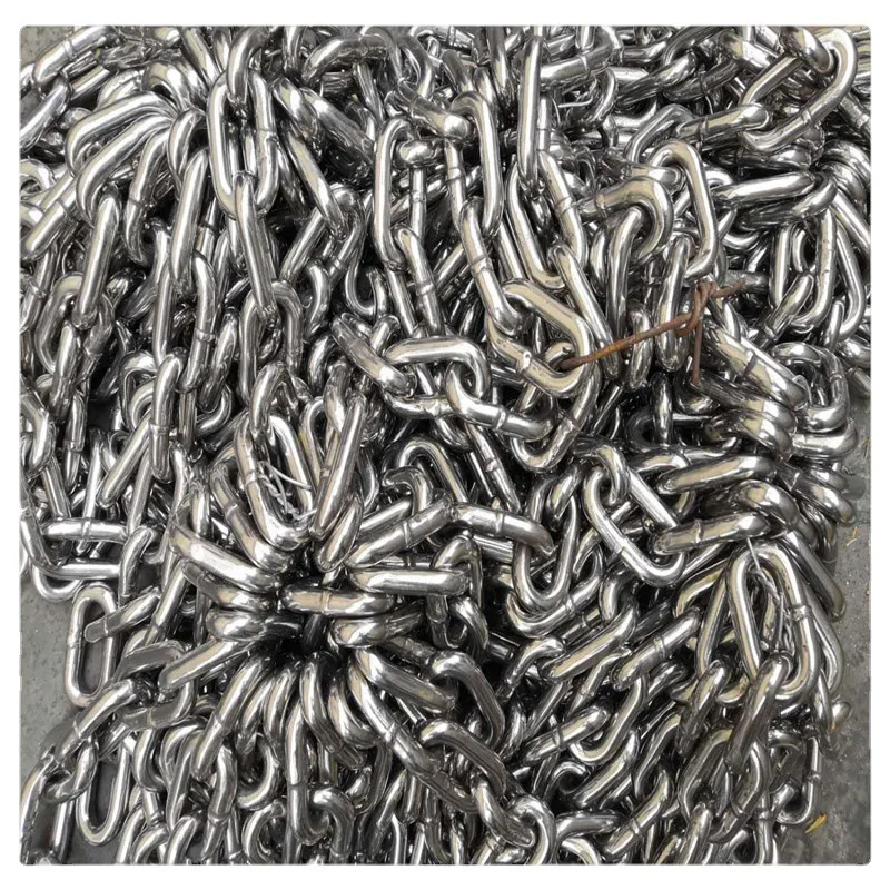 Heavy ship anchor chain stainless steel DIN766 304 316