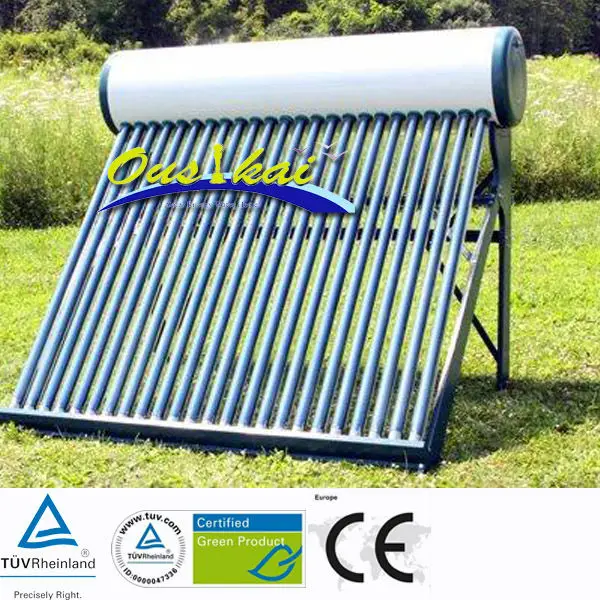 Home solar systems solar geyser 100L 200L 300L Non-pressurized solar water heaters
