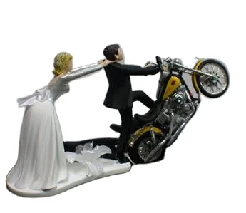 custom gifts crafts Resin figure wedding centerpiece wholesale Cake Topper
