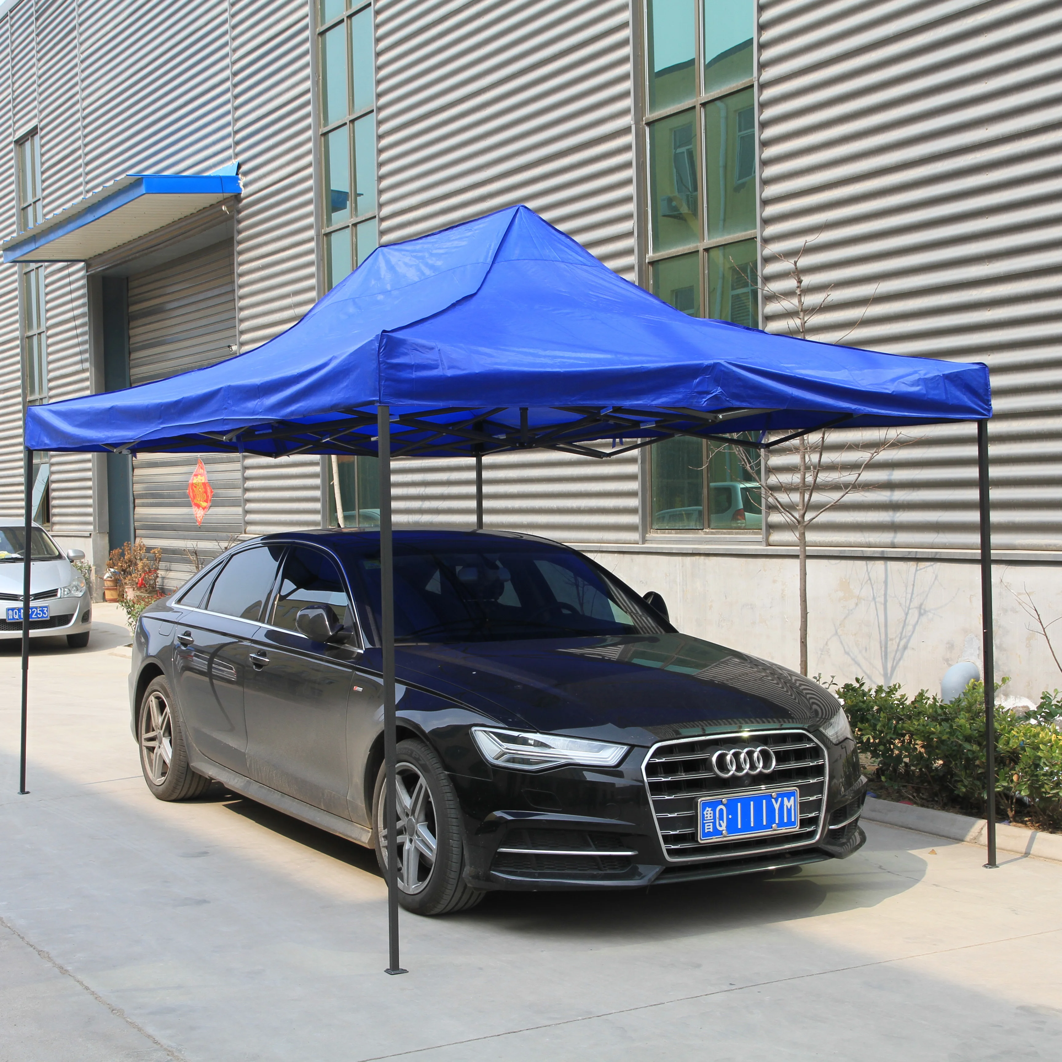 Camping Custom Tent Sun Shelter Pop-Up Canopy with Removable Sunwall