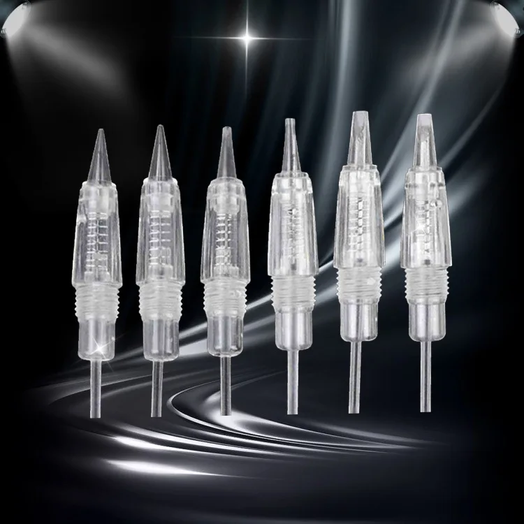 hot sell high quality permanent makeup nano screw tattoo needle cartridge tattoo needle cartridge shader tattoo  needles