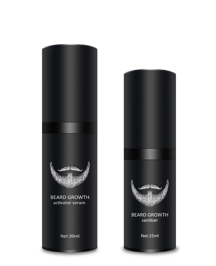 wholesale high quality beard oil sanitizer comb products beard care growth kit for men